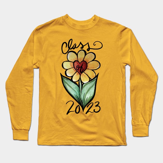 Class of 2023 Long Sleeve T-Shirt by bubbsnugg